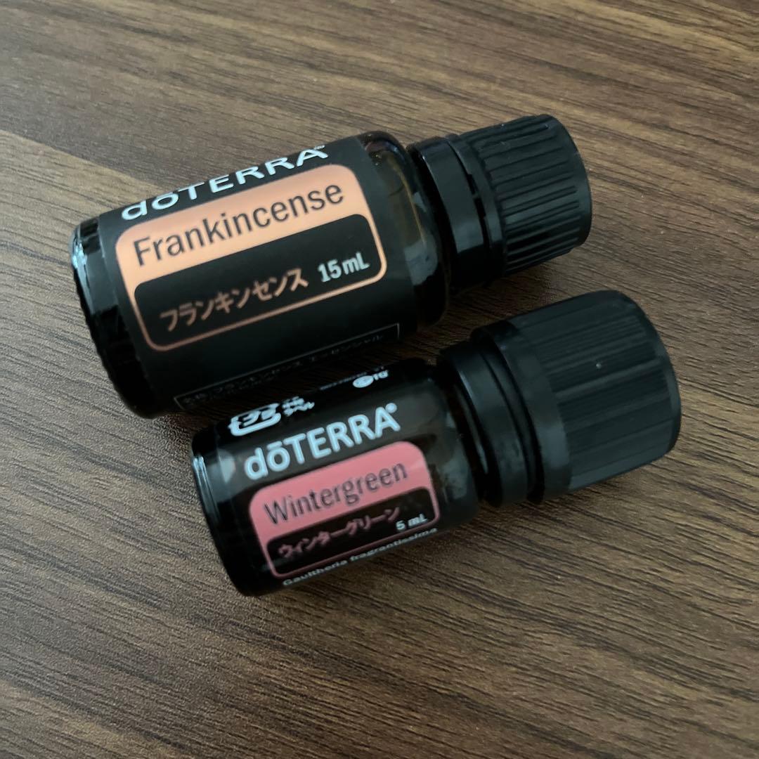ドテラフランキンセンス15ml ウィンターグリーン5ml 未開封
