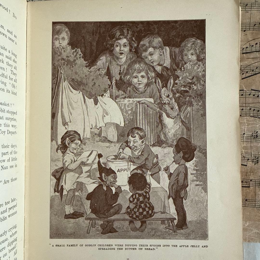 稀少アンティーク美しいヴィクトリアン絵本イギリス洋書　古書ジャンクジャーナル