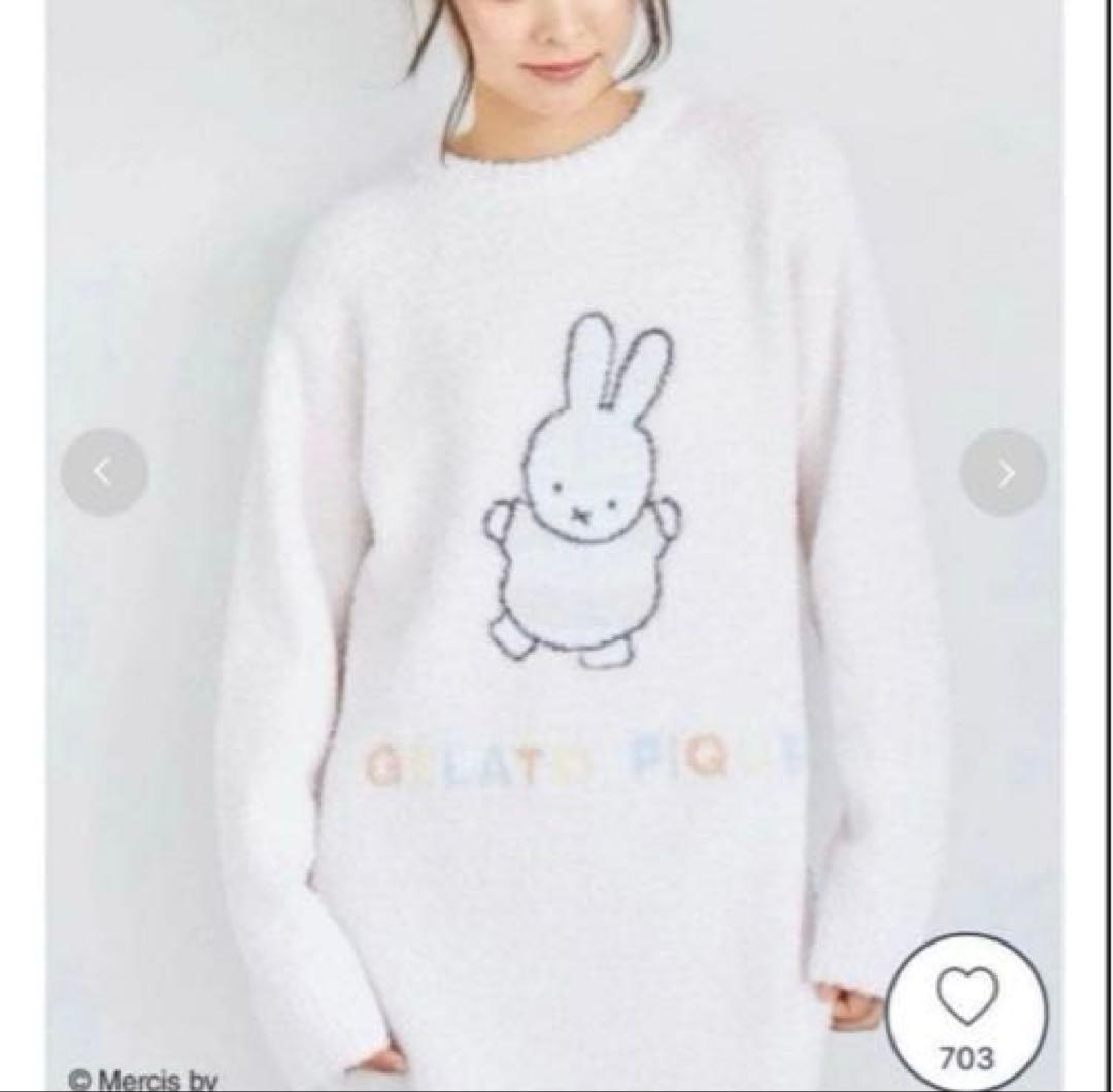 gelato pique ミッフィー ベビモコジャガードワンピース