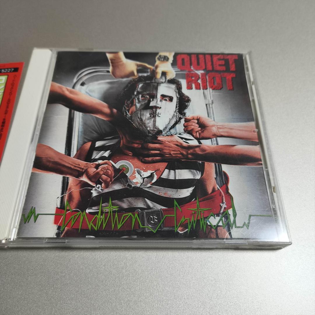 国内盤 帯付き CD Quiet Riot コンディション・クリティカル