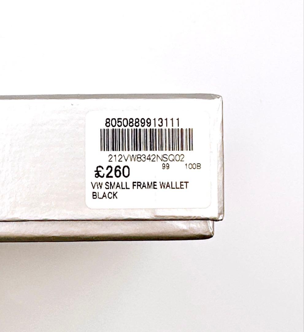 【♡新品♡】Vivienne Westwood 三つ折り財布 ブラック/黒 人気
