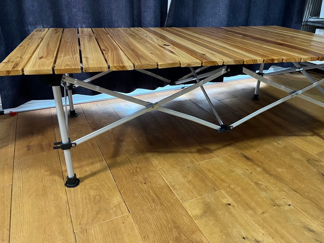 Coleman ナチュラルウッドロールテーブル 120 廃番 希少