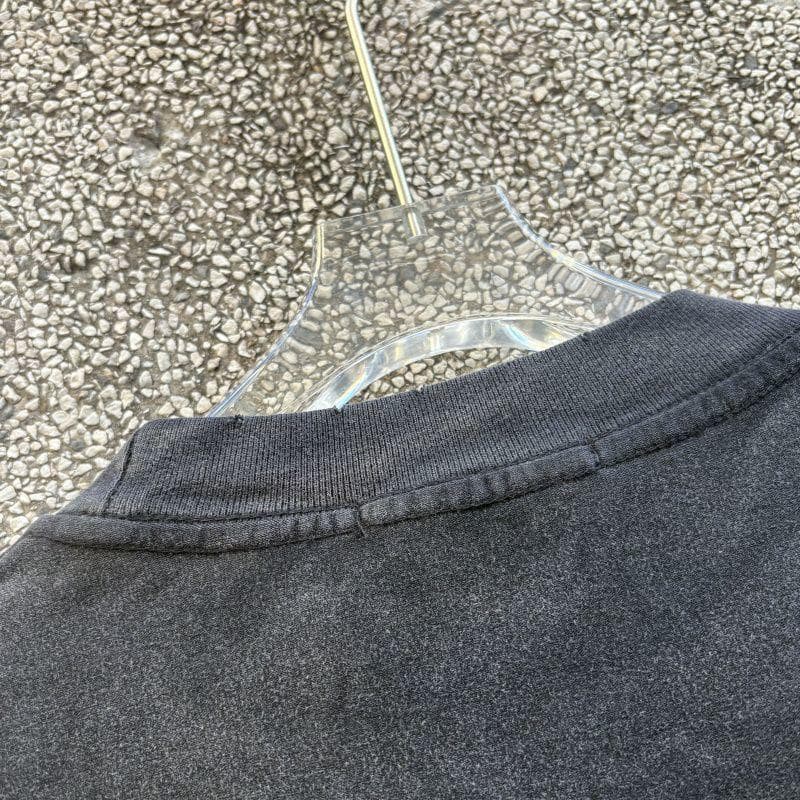 Acne Studios ブラック 長袖Tシャツ 1996 男女兼用