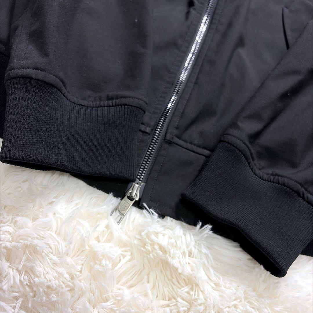 【美品】ブラックレーベルクレストブリッジ　MA-1 ブルゾン 黒 L
