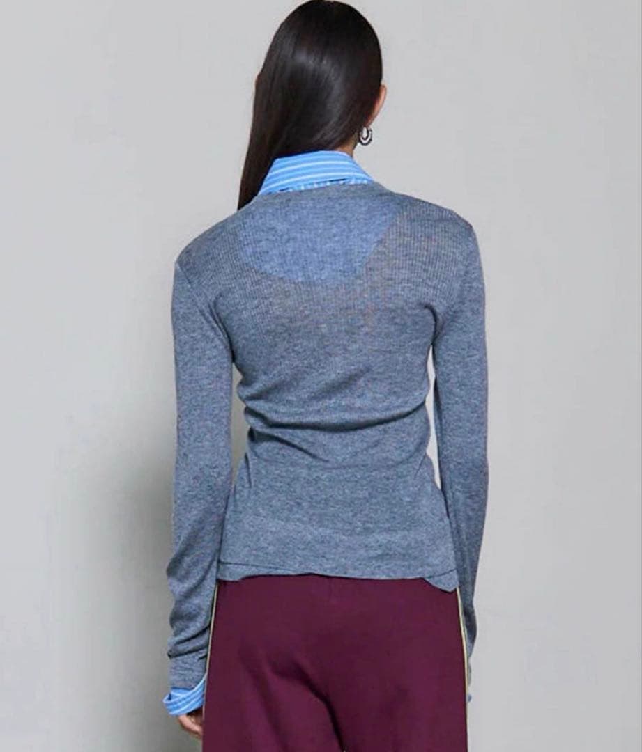 トップス Masion Special 2way Shirt Knit Docking