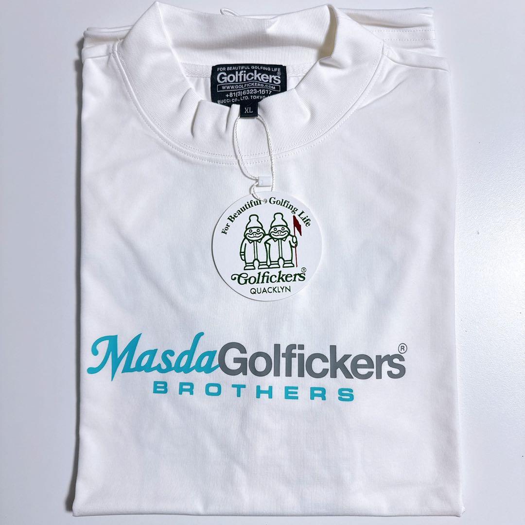 Masda Golfickers モックネック半袖シャツ L