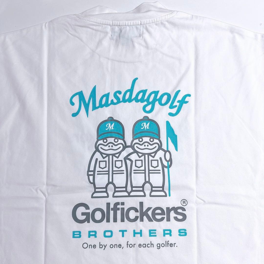Masda Golfickers モックネック半袖シャツ L