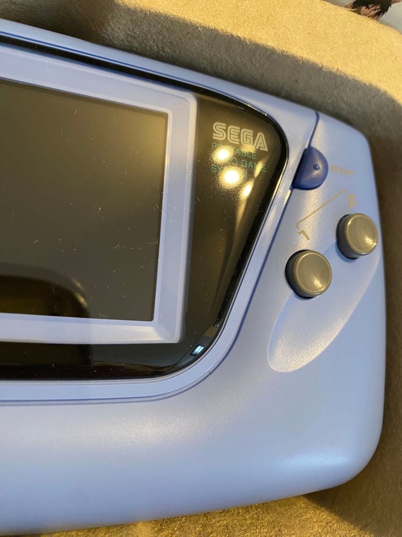 忍空ゲームギア　ゲームギアブルー　忍空カートリッジ