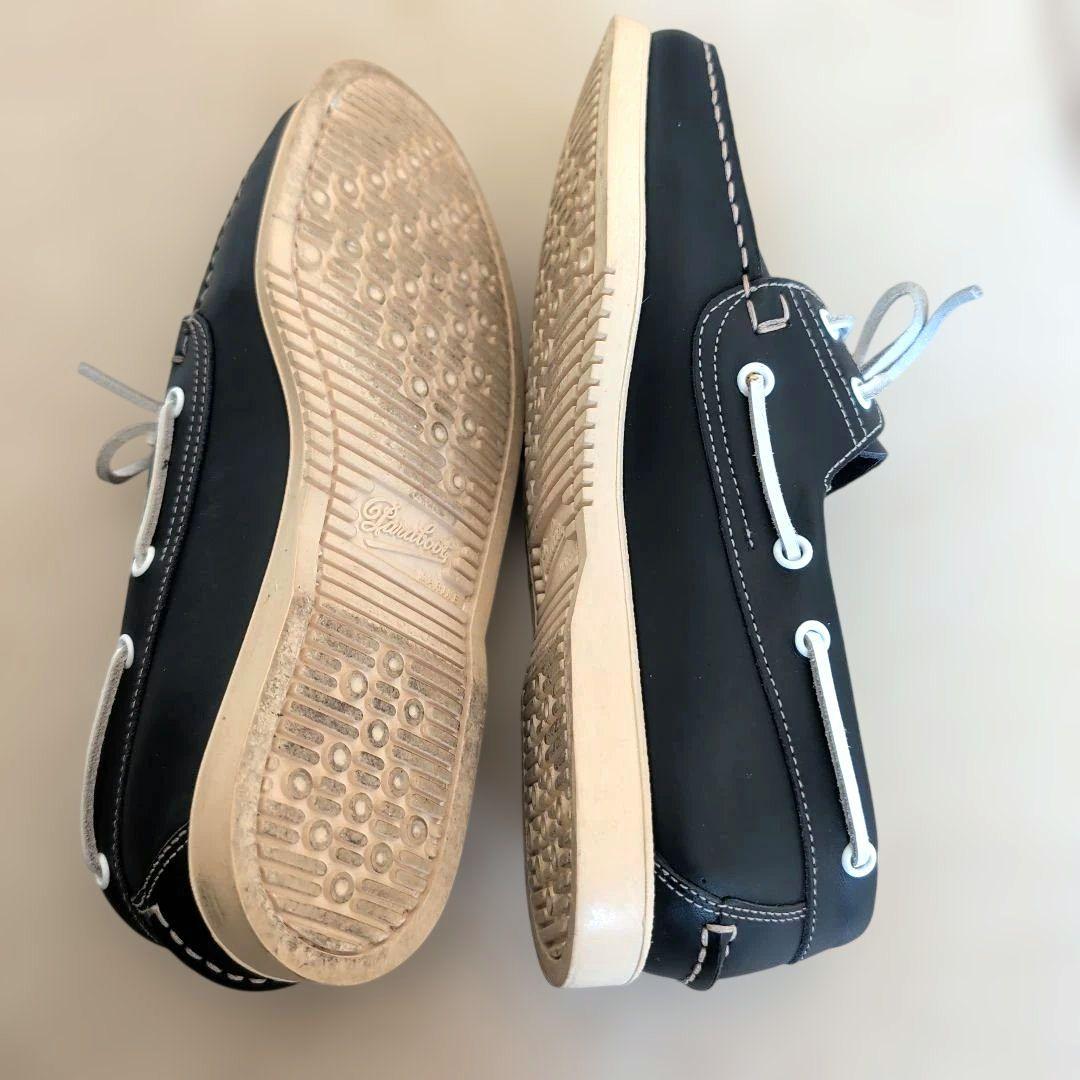 PARABOOT BARTH パラブーツ バース 6.5 デッキシューズ 紺