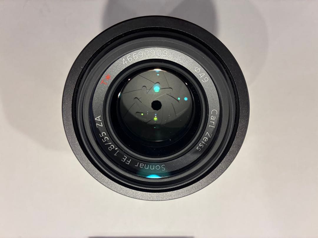 SONY fe55mm F1.8 ZA レンズプロテクター付き