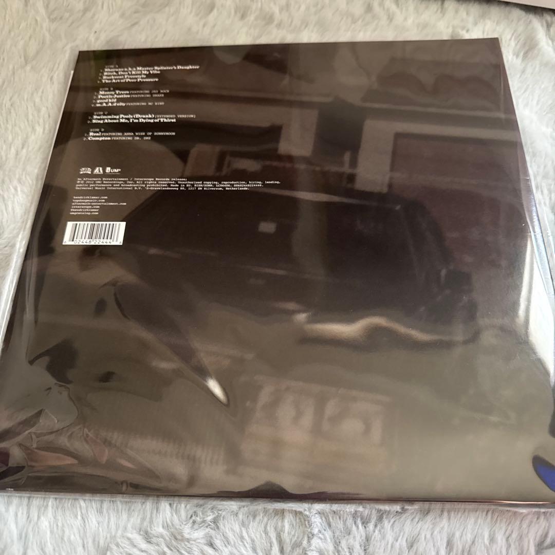 kendrick lamar LP good kid maad city カラー