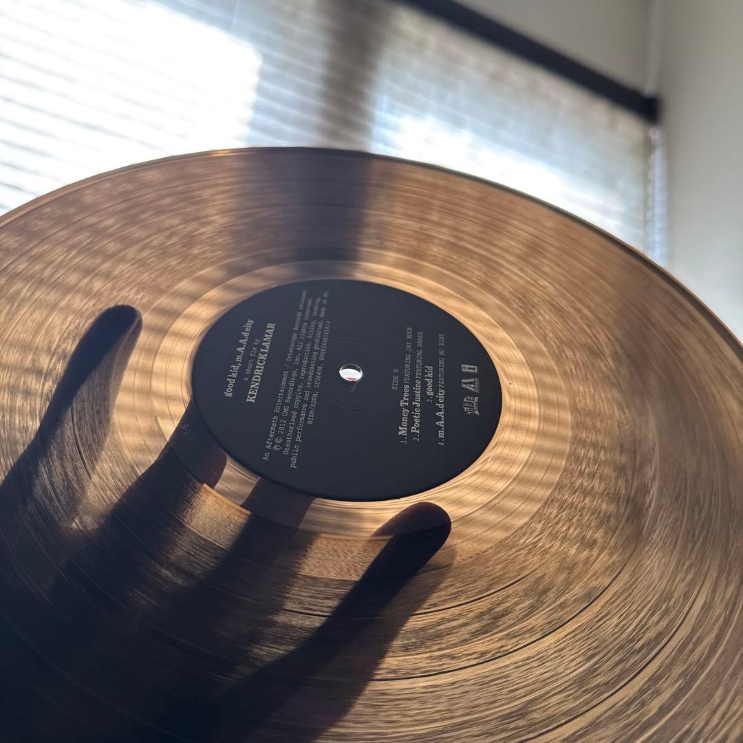 kendrick lamar LP good kid maad city カラー