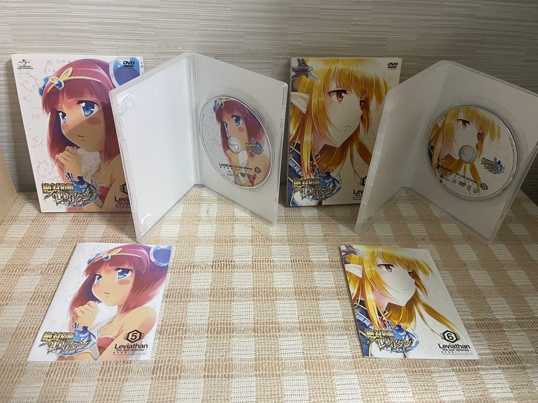 絶対防衛レヴィアタン 初回全7巻セット DVD セル版