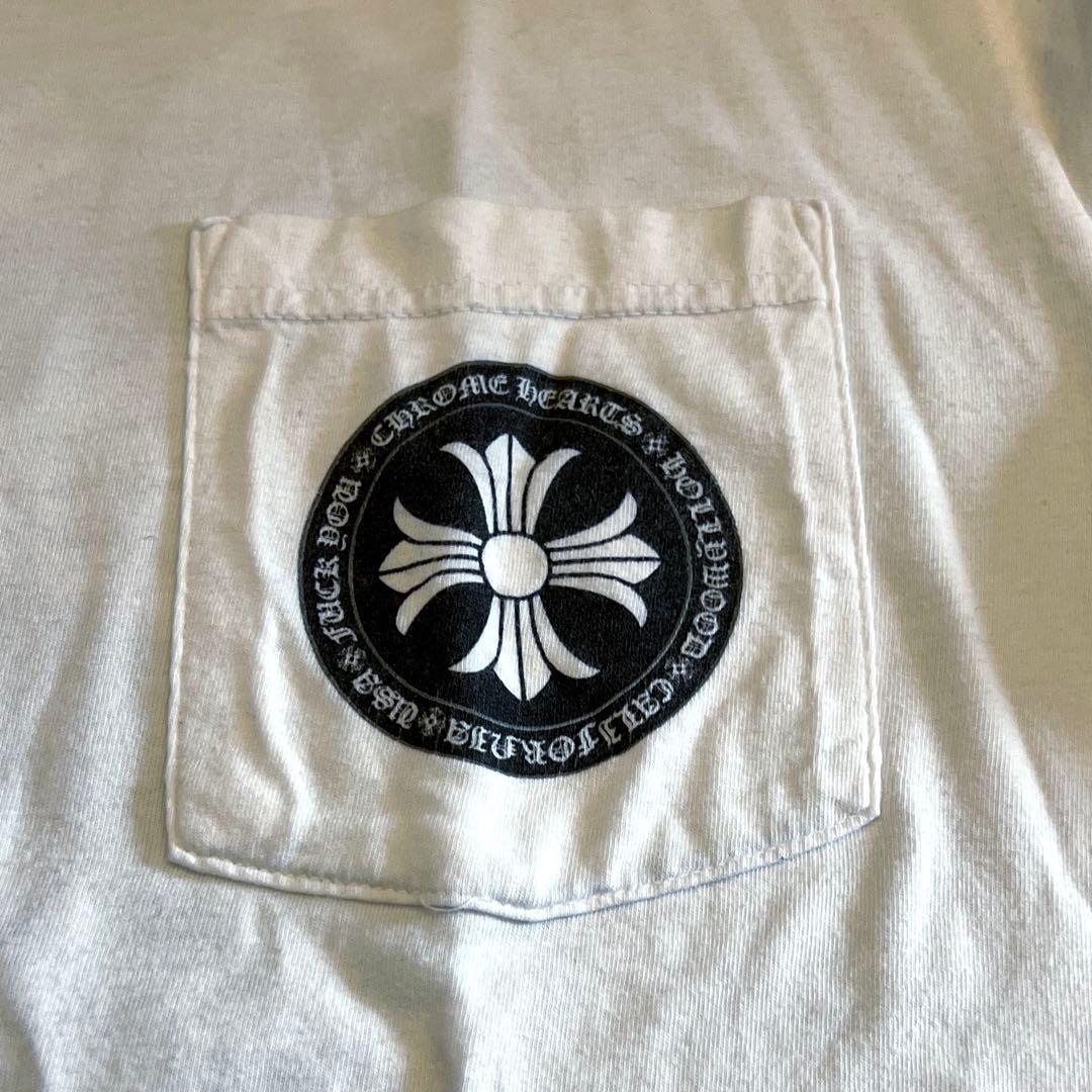 Chrome Heartsクロムハーツ クロス ロングＴシャツ　Mサイズ