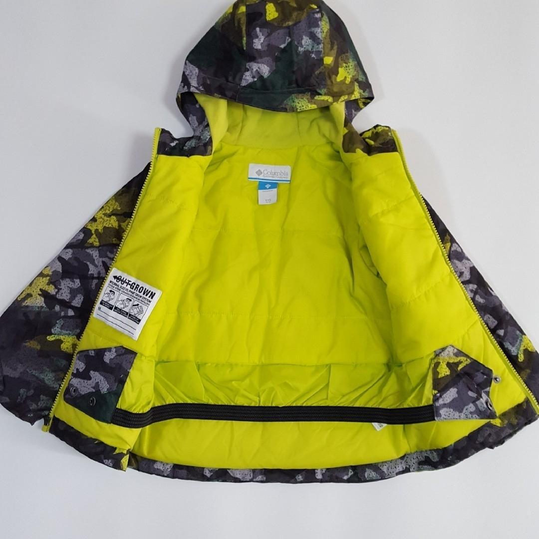 極美品 コロンビア キッズ110 スノーウェア 上下セット スキースノボー雪遊び
