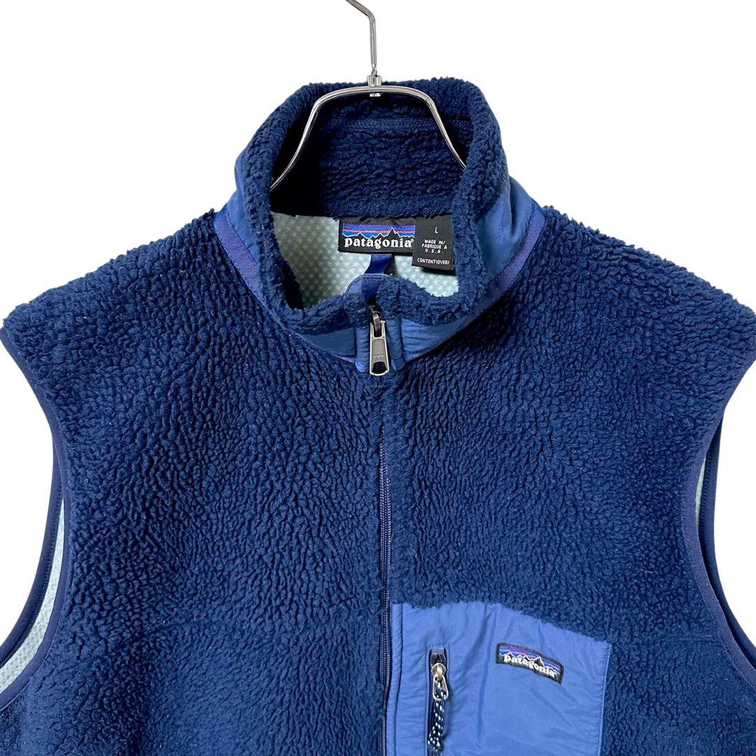 patagonia パタゴニア レトロX ベスト USA製 99年製 ネイビー