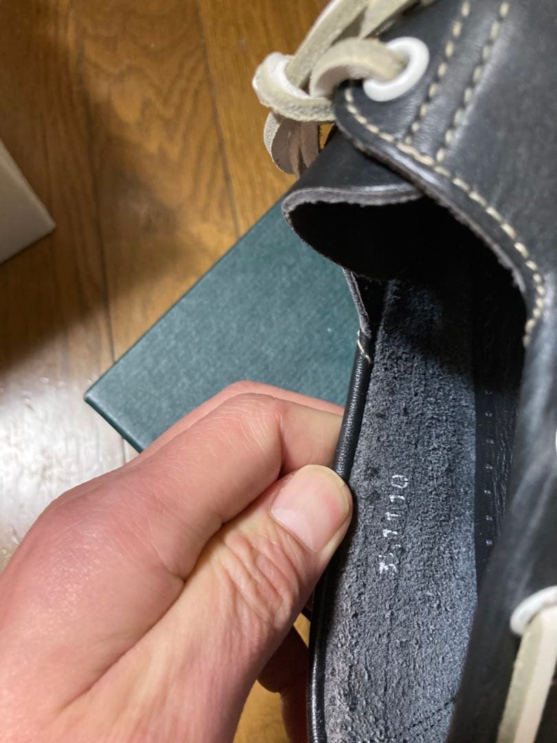 Paraboot デッキシューズ 23㎝ネイビーレザー