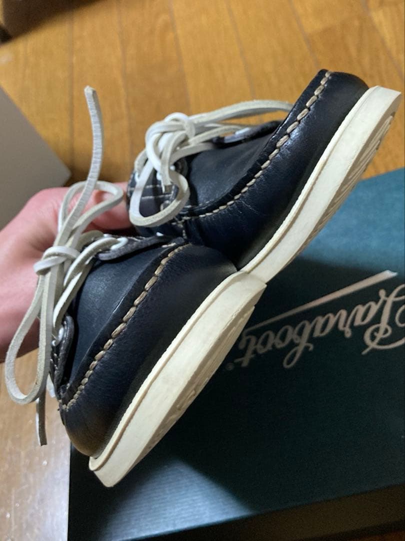 Paraboot デッキシューズ 23㎝ネイビーレザー