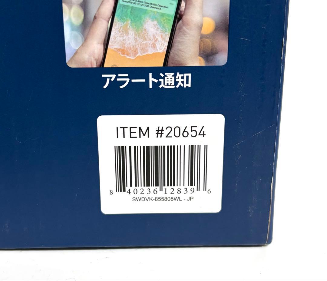 SWANN セキュリティシステム SWDVK-855808WL 4K 防犯カメラ