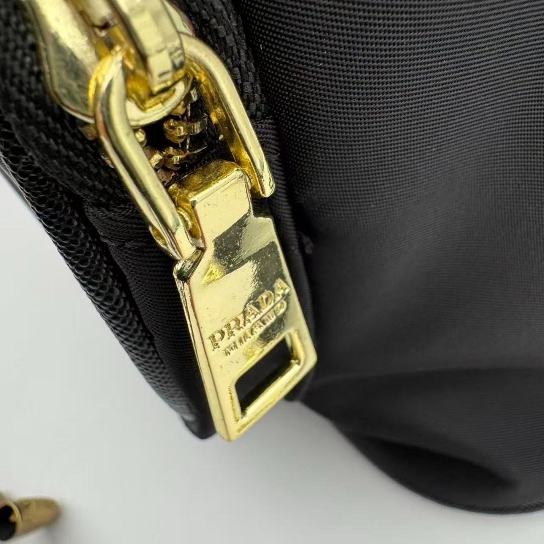 美品 PRADA バケットバッグ ショルダーバッグ