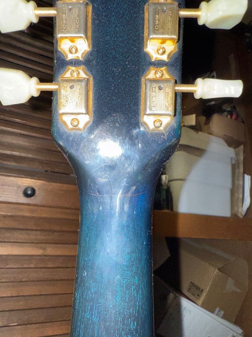 ギター GibsonLesPaulClassiPremiumPlus TransBlue