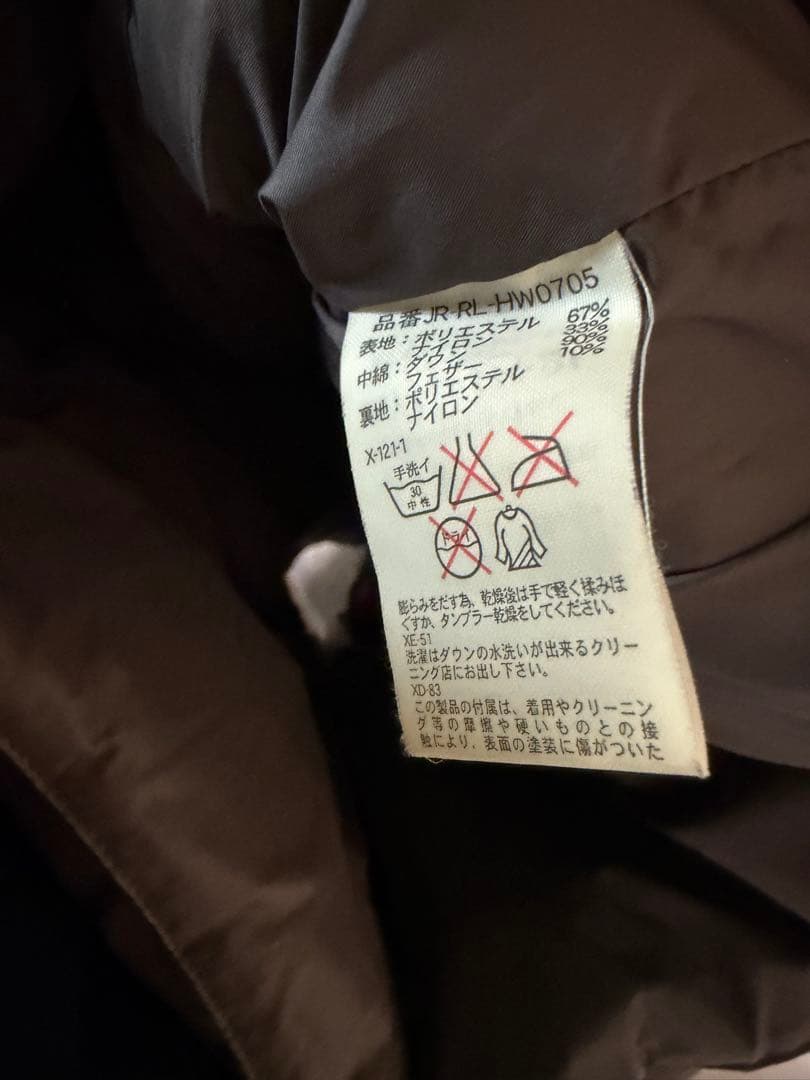 ラルフローレン　ダウンベスト