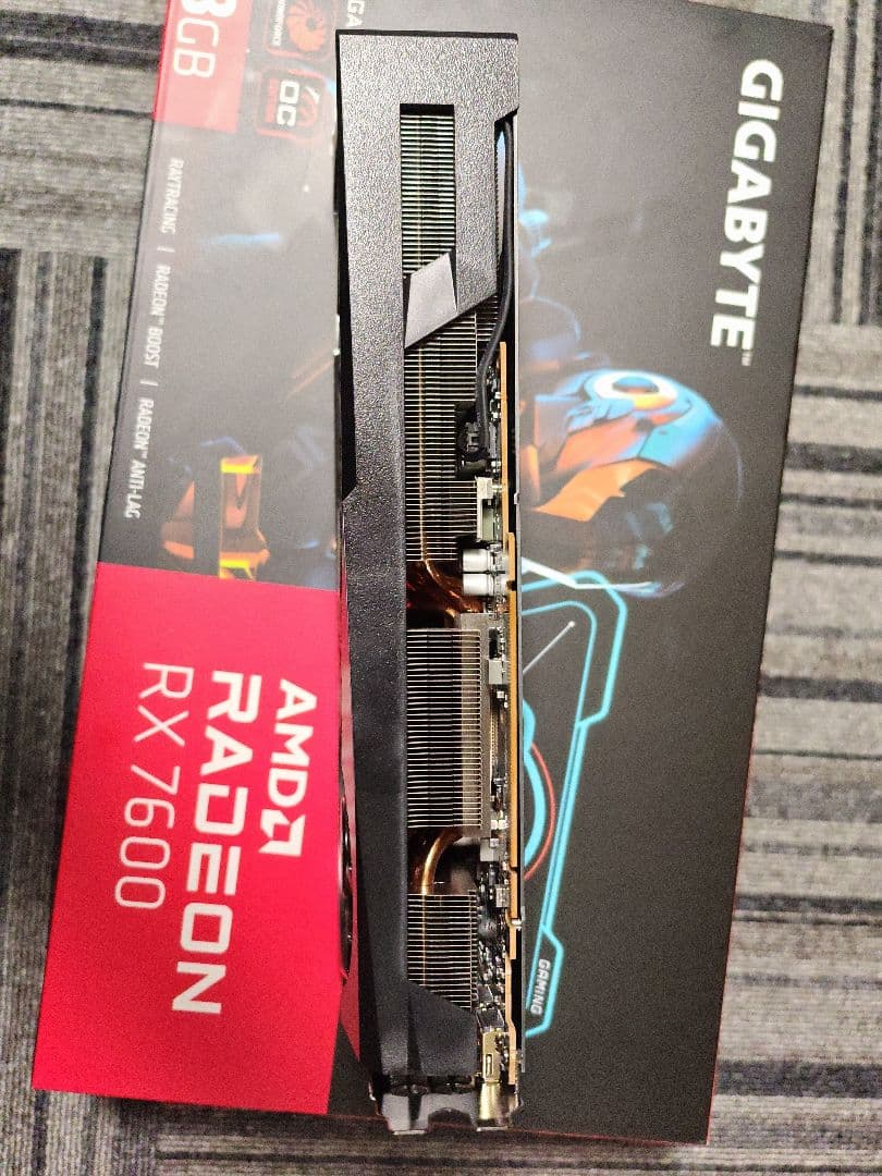 グラフィックボード・グラボ・ビデオカード GIGABYTE RX 7600 8GB OC