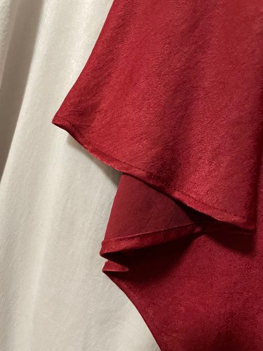 なびくワンピース　トリコロールカラー