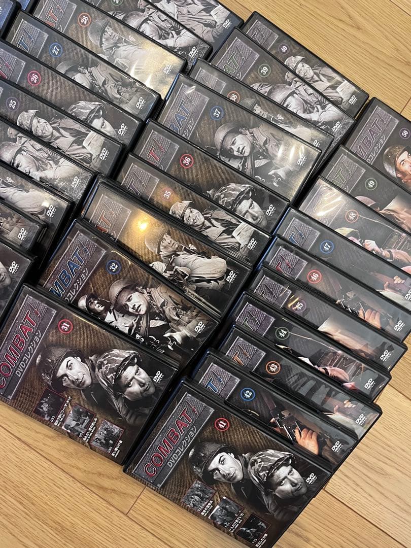 COMBAT! DVD コレクション 1〜50巻セット 朝日新聞出版★KT1