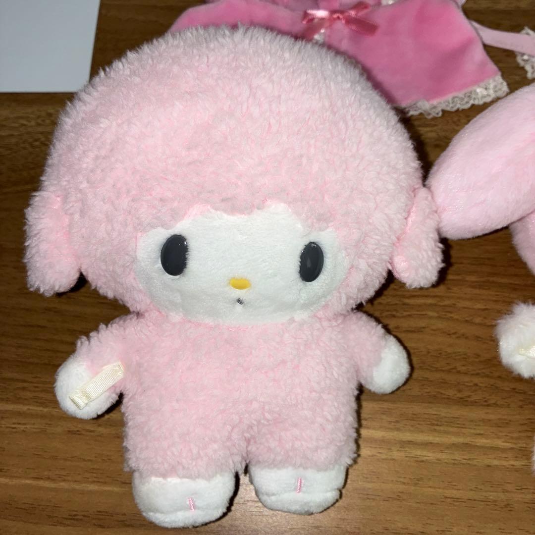 ピタッとフレンズ小物、マイメロぬいぐるみ、ピアノちゃん9点セット