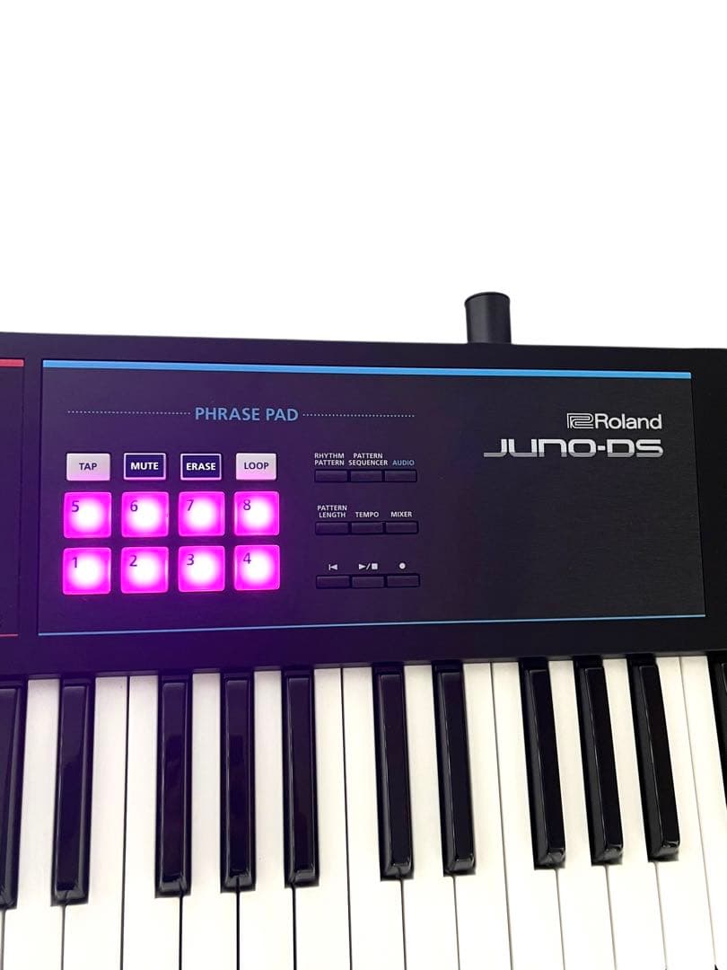 Roland JUNO-DS76 76鍵盤　台　ケース ペダル　シールド付き