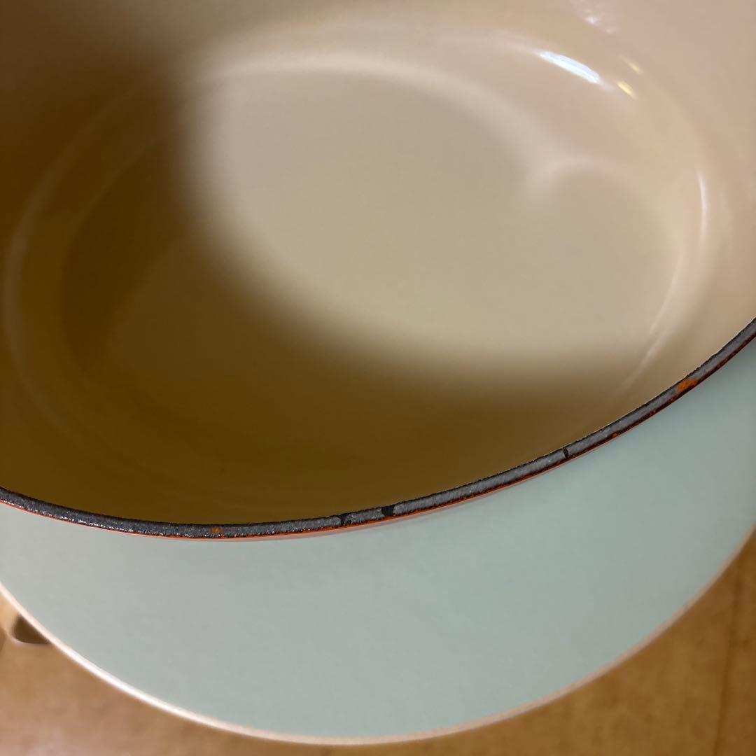 【美品ヴィンテージ 】ル・クルーゼ Le Creuset オーバル 27オレンジ