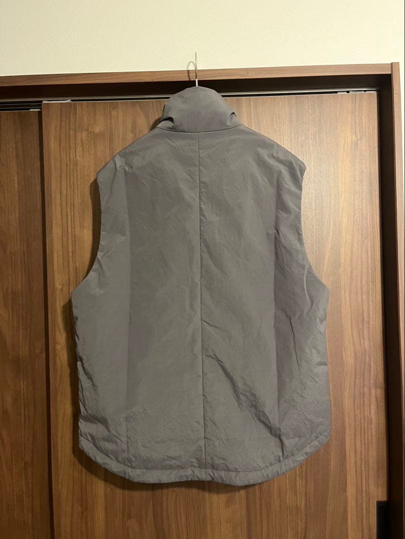 トップス aton techno cotton padded vest