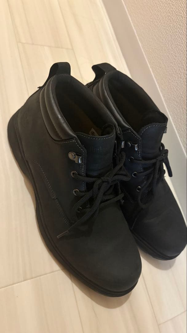 【値下げ済】Timberland(ティンバーランド) 黒　27.5cm綺麗です！