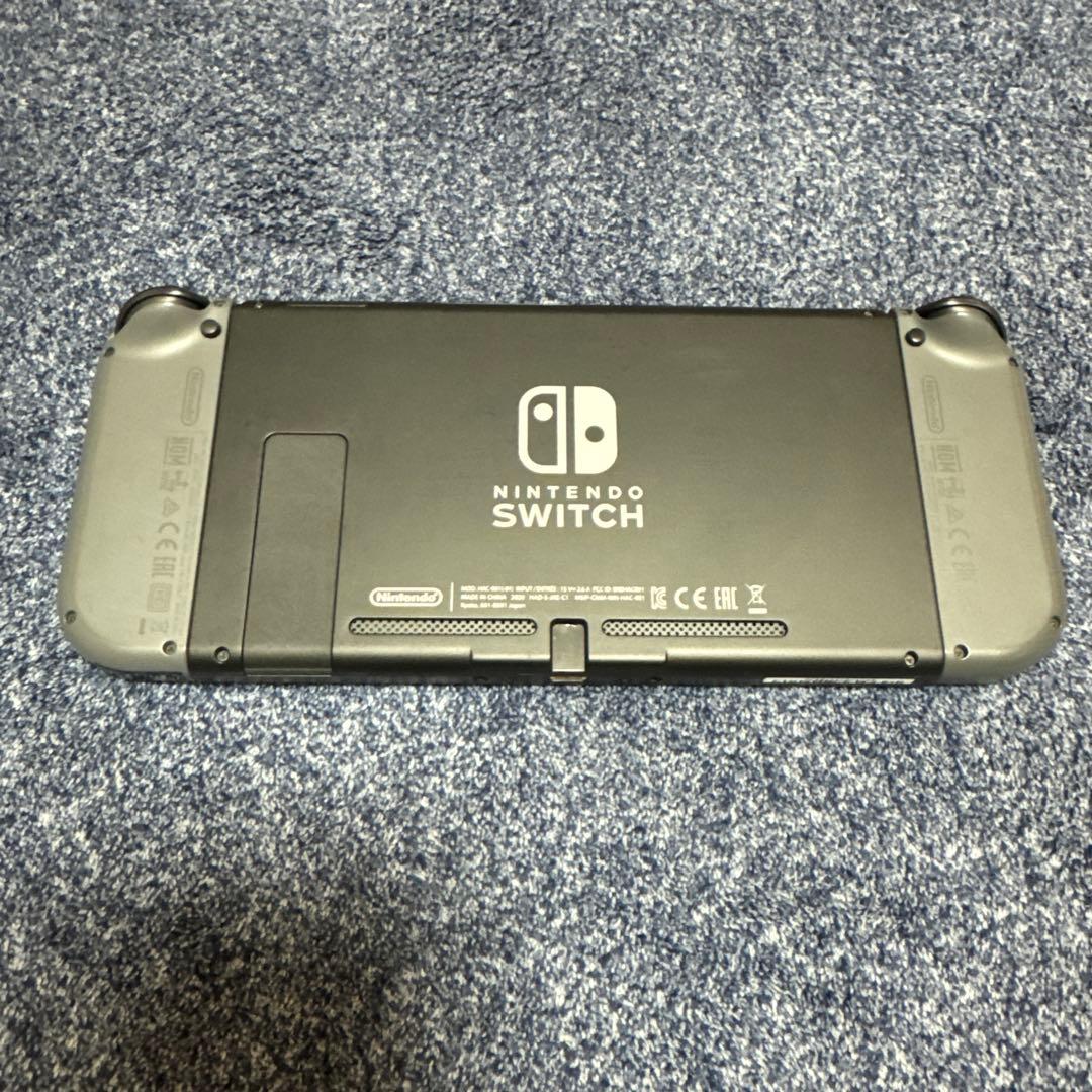 美品　Nintendo Switch 本体 ケース付　グレー 充実の付属品