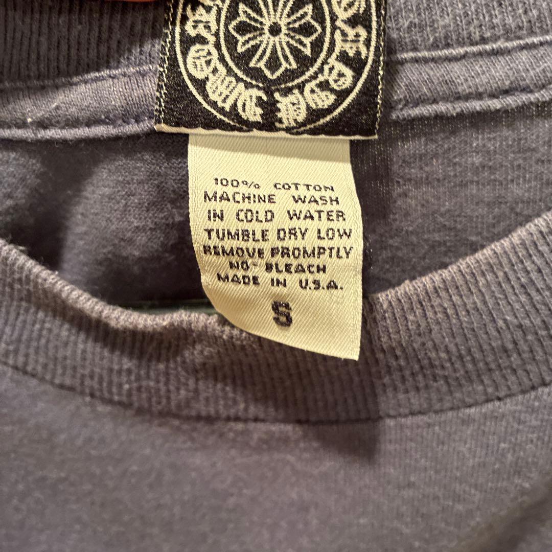 CHROME HEARTS ウルトラマリンブルー ポケットTシャツ　oldタイプ
