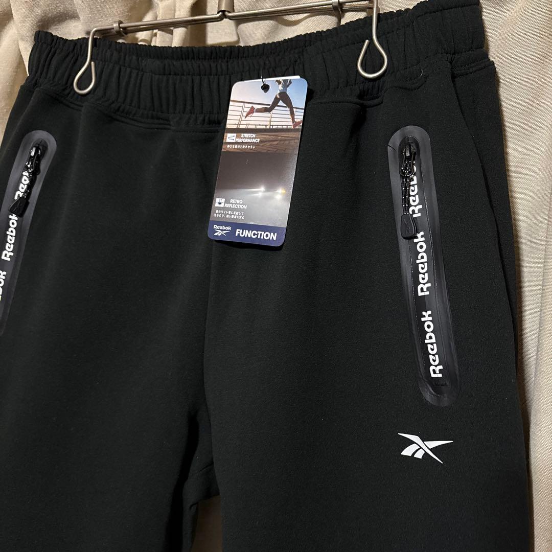 Reebok リーボック ジャージ　パンツ　Mサイズ　新品　ブラック