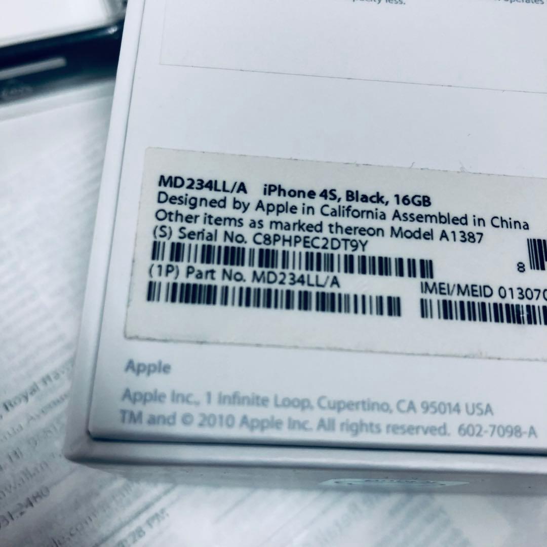 未使用Apple iPhone 4S SIMフリーUSモデル
