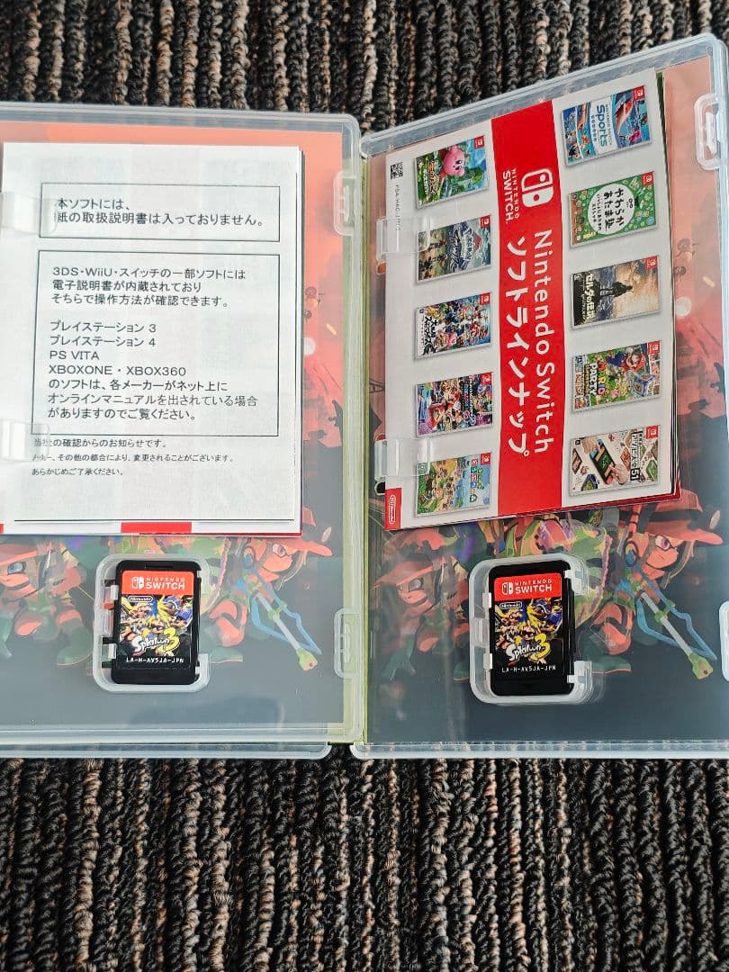 Switch　Splatoon 3 日本語版 2本セット