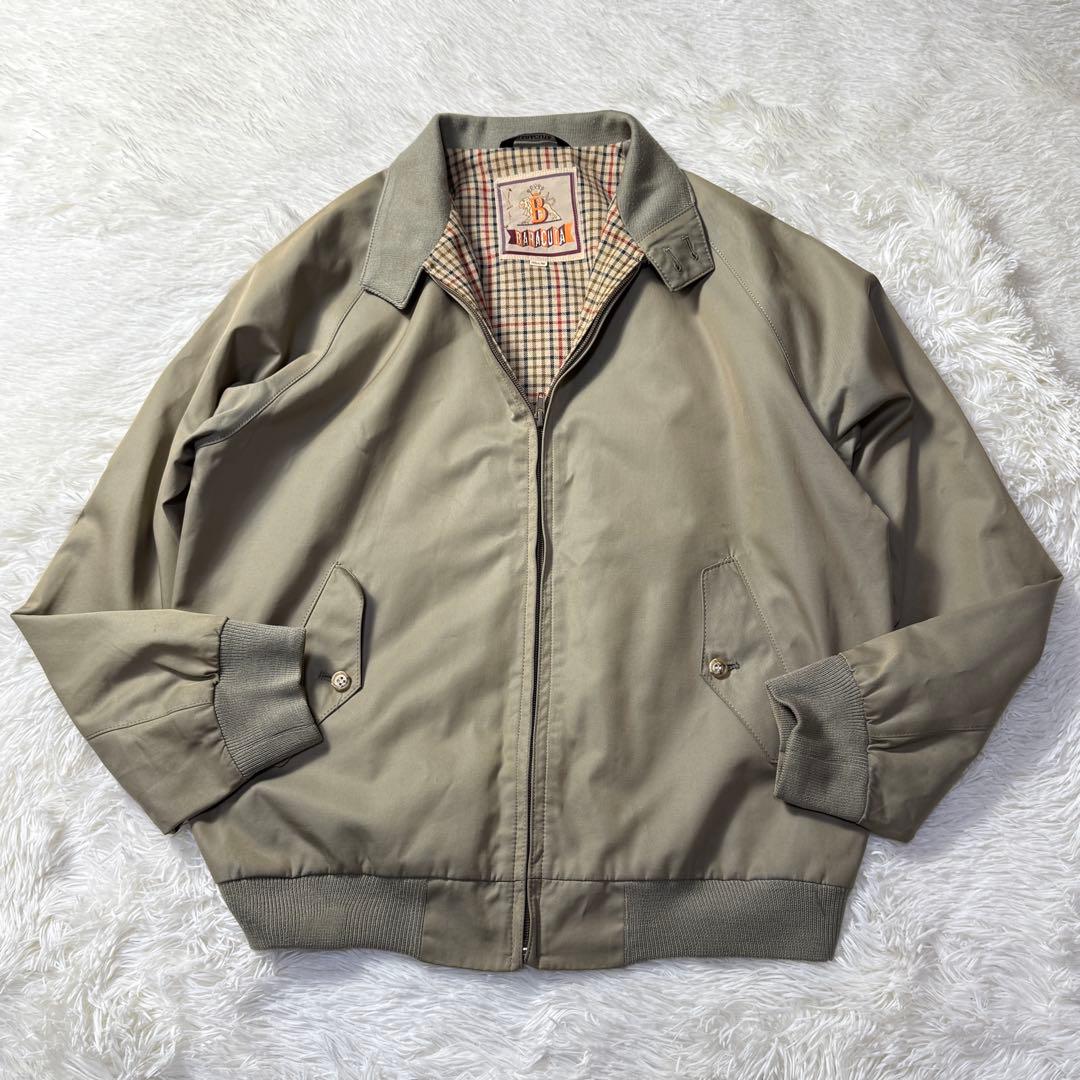 【一枚袖】BARACUTA G9 ハリントンジャケット 玉虫色 40