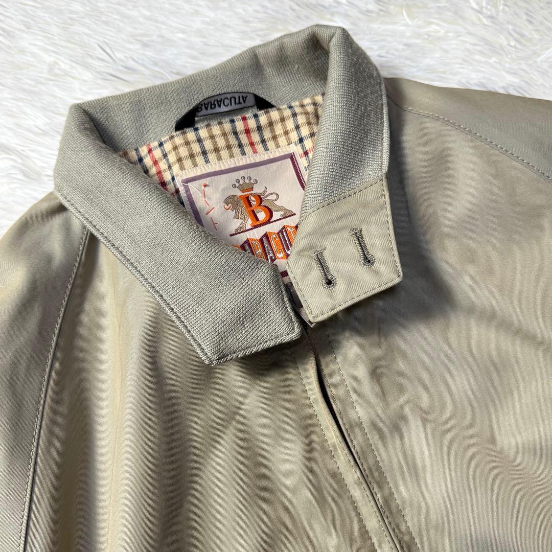 【一枚袖】BARACUTA G9 ハリントンジャケット 玉虫色 40