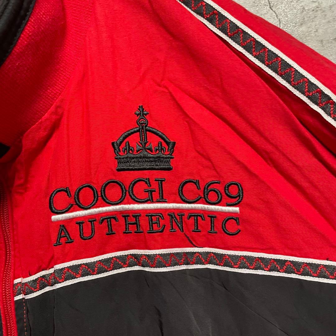 COOGI クージー　刺繍　ワッペン　レッド　一点物　激レア　美品　5XL