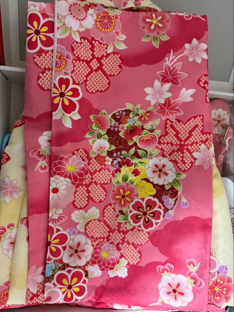 【超美品】子供用着物セット 七五三用　女の子 3歳