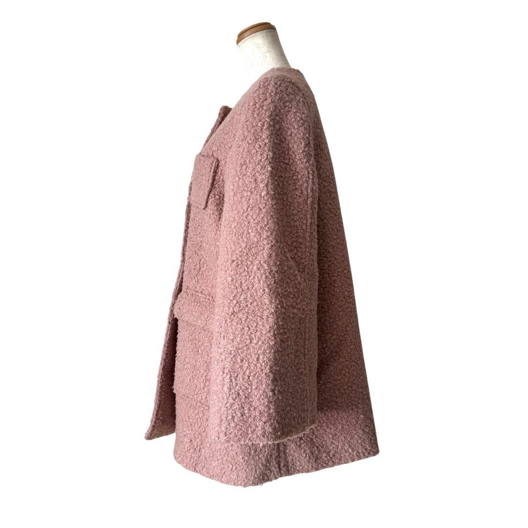 定価9.79万円　ボーダーズアットバルコニー POODLE COAT 38