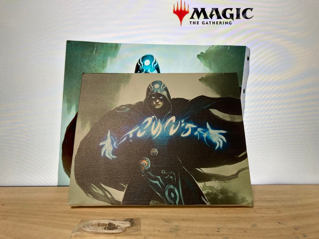 MTG キャンバスボード 精神を刻む者　ジェイス　マジックザギャザリング