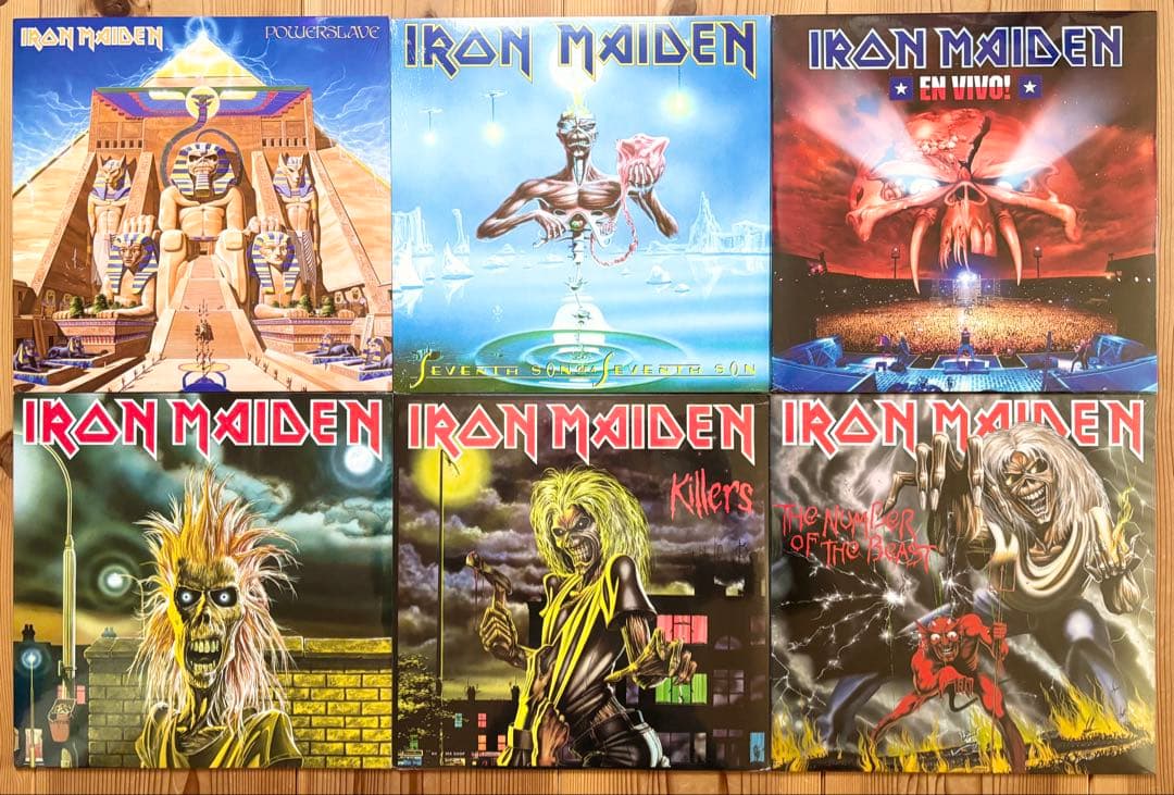 LP Rock Iron Maiden 他 レコード まとめ売り 61枚セット