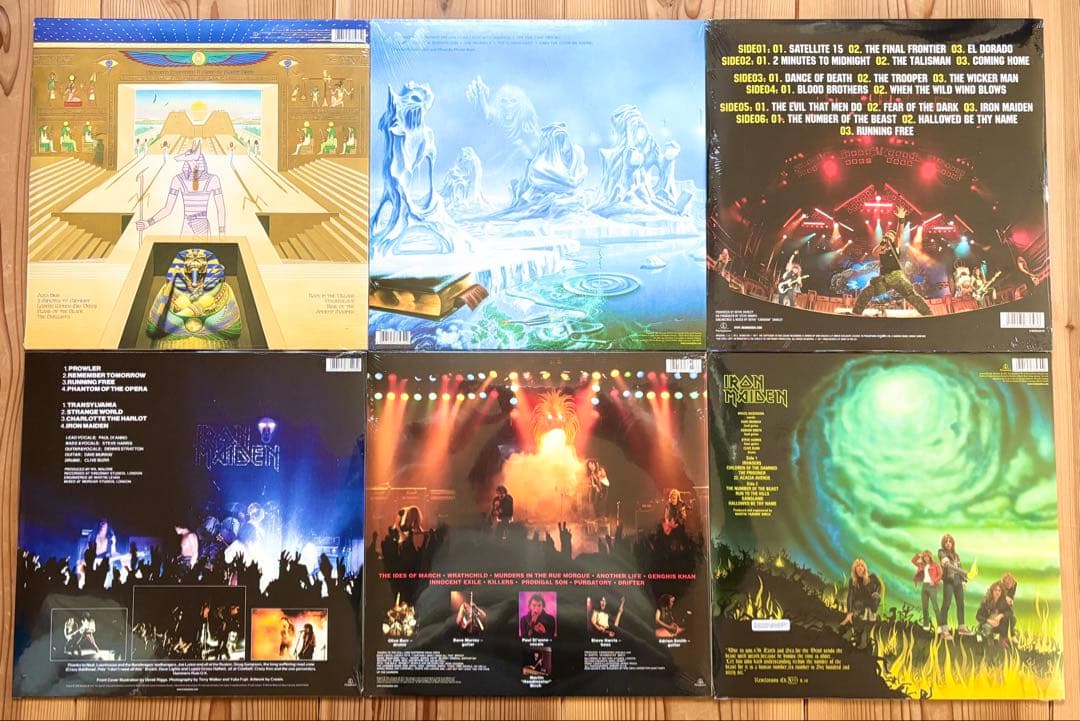 LP Rock Iron Maiden 他 レコード まとめ売り 61枚セット