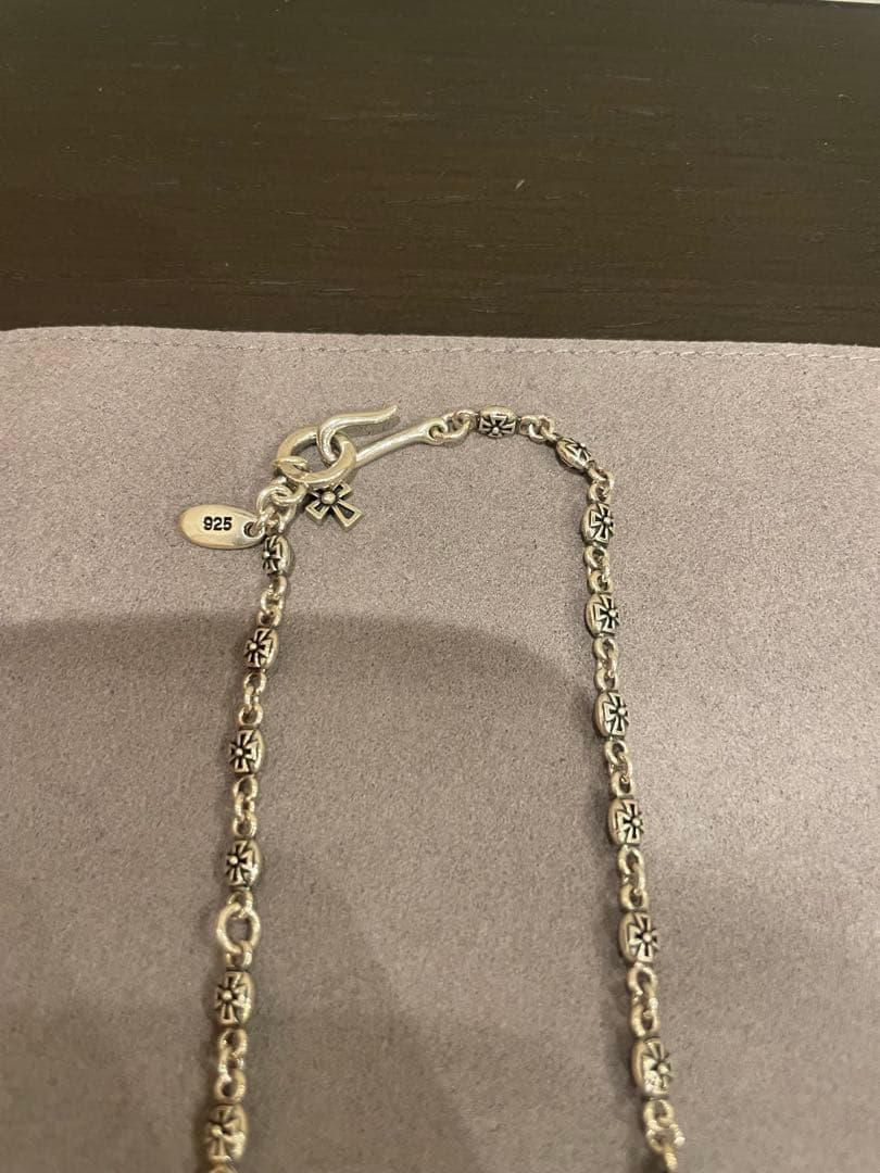 【美品】JUSTIN DAVIS ヘビークロス　チェーンネックレス