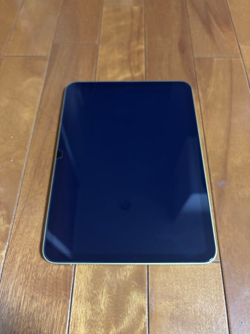 iPad 第11世代 (A16) 128GB イエロー本体＋保護シート付き