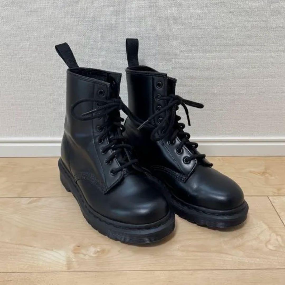 極美品Dr.Martens MONO8ホールブーツ